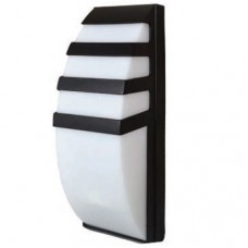 Φωτιστικό Απλίκα με ντουί Ε27 Πλαστικό Μαύρο IP44 96GRF343/BL